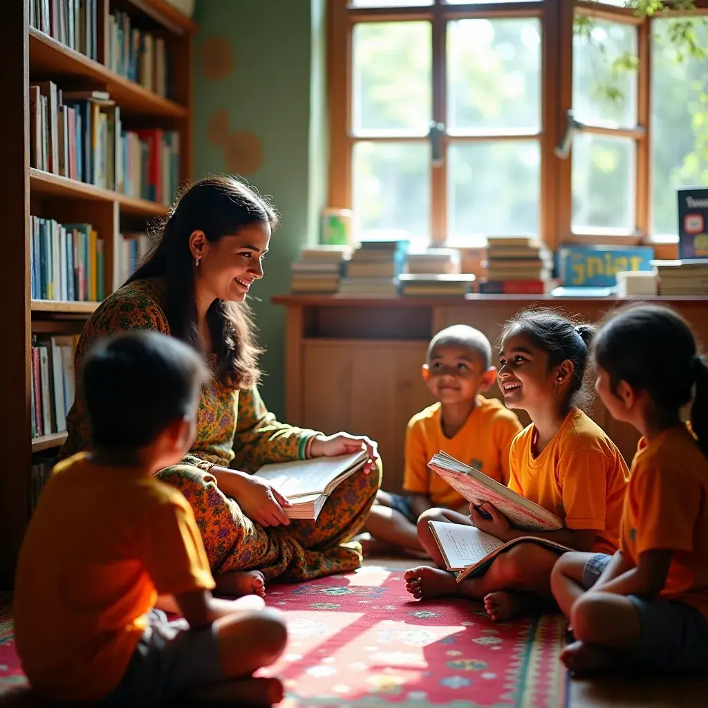 Modern office workspace